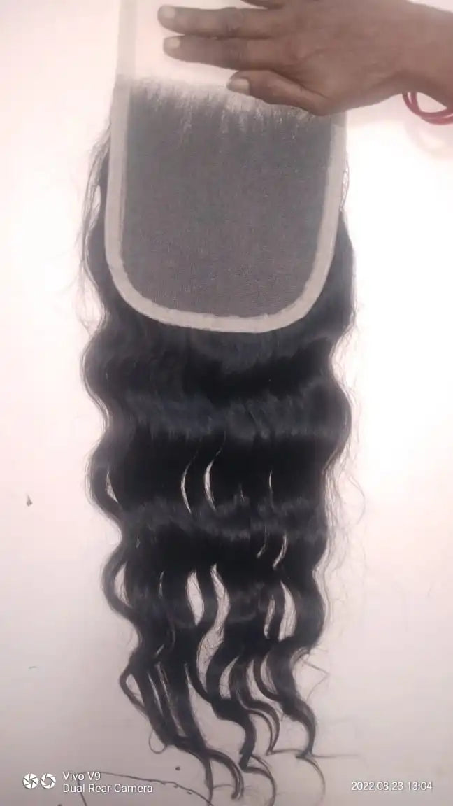 No Split No Bad Smell Wholesale Indian Deep Wave Raw Hair Extension Virgin Process Indian Human Hair From India