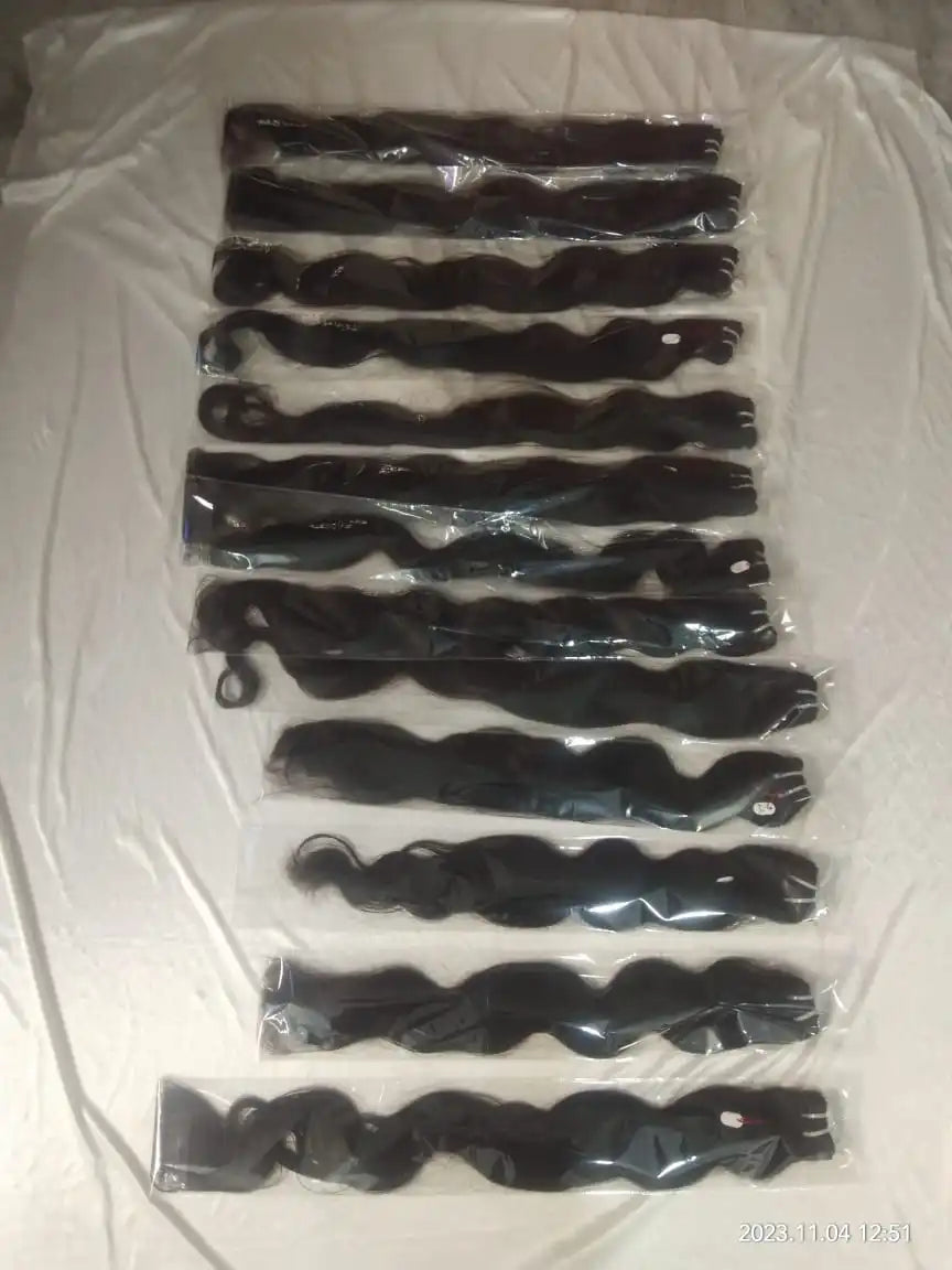 Shedding Free Natural Raw Human Hair Weaving.Good Feed Back Remy Raw Virgin Temple Human Hair Weaving.Best Selling Hair Waft