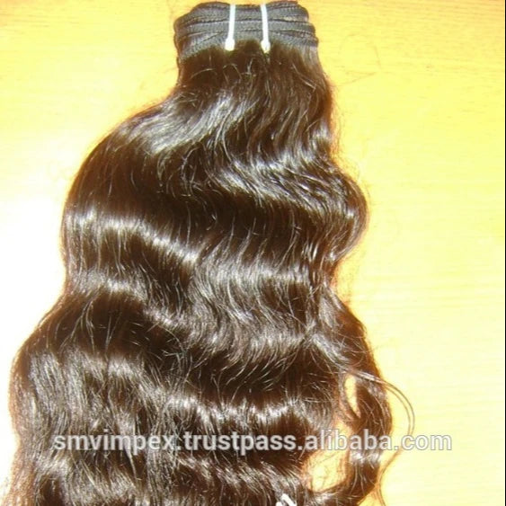 Cuticle Alainged Remy Human Hairs.Unprocessed Raw Natural Brown Soft and Smooth Double Wefted Hairs