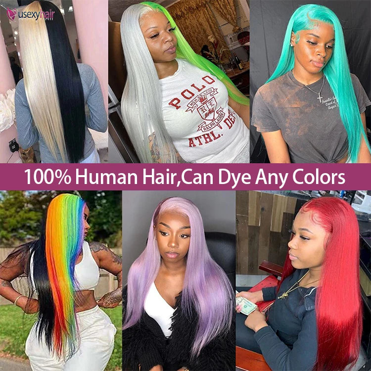 Affordable 613 Blonde Indian Virgin Hair Wig Preplucked Bone Straight 4x4 Closure Wig Vendor Human Hair Lace Wig Human Hair