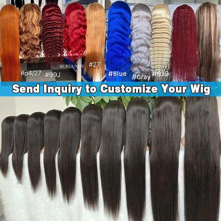 Affordable 613 Blonde Indian Virgin Hair Wig Preplucked Bone Straight 4x4 Closure Wig Vendor Human Hair Lace Wig Human Hair