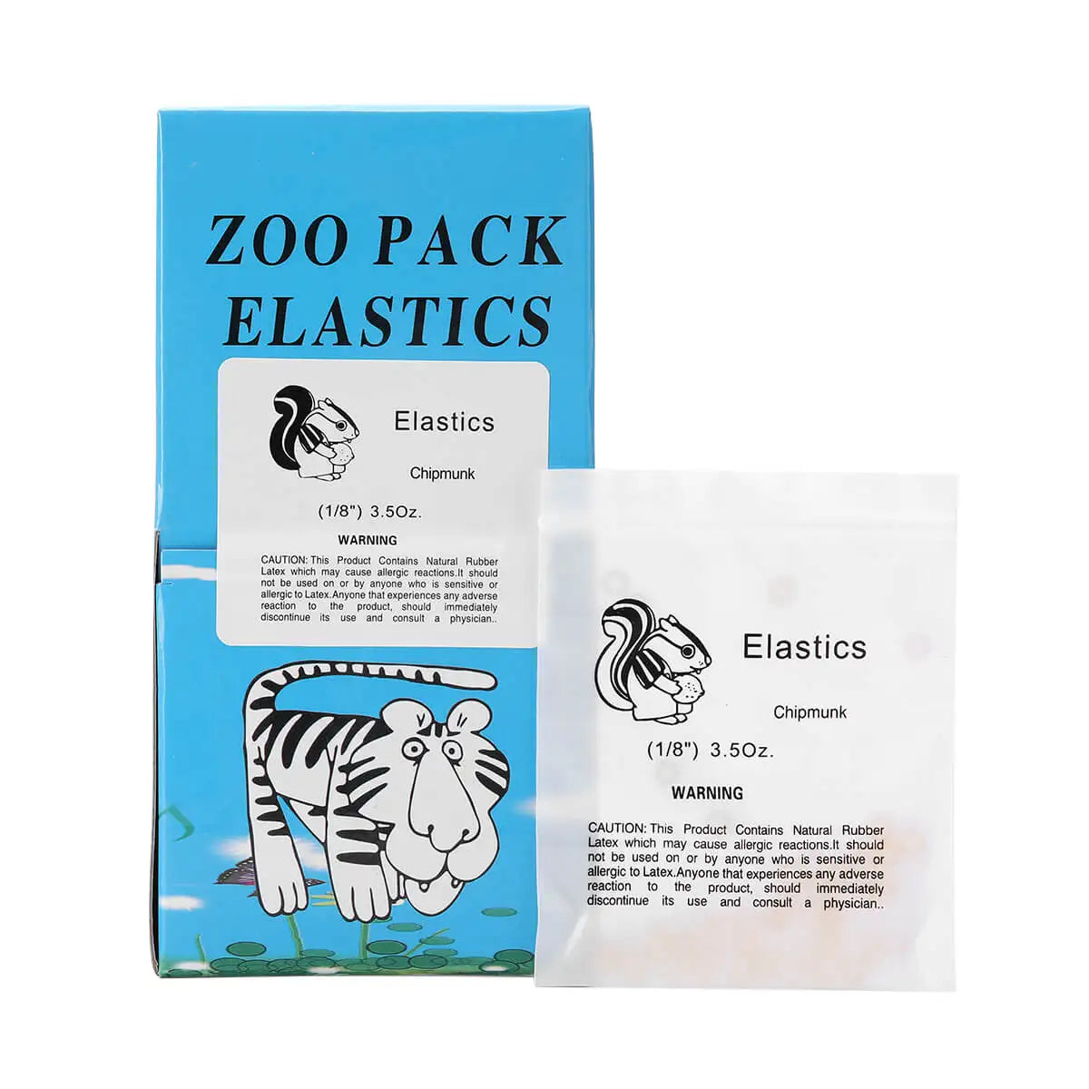 5000 Pcs/Box Dental Orthodontic Zoo Pack Elastics Rubber Bands High Quality Latex Braces Force 3.5/5.0/6.5 OZ