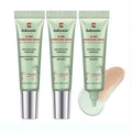 3pcs CC Cream Color Changing Liquid Foundation Centella Korean High Coverage Foundation Foundation Cream for Face Base Makeup