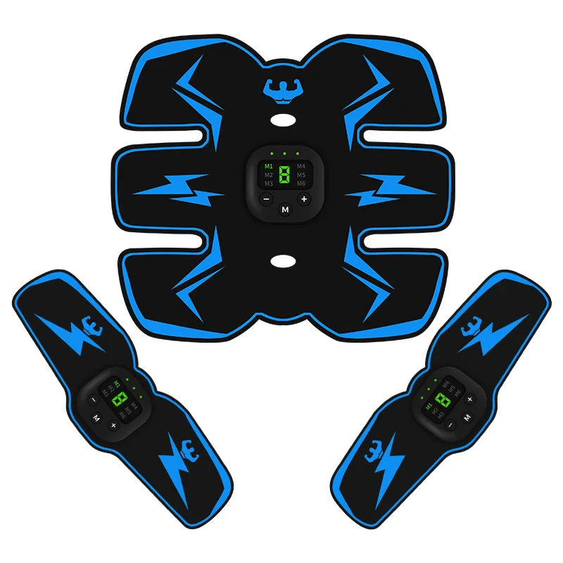 Customizable EMS Wireless Muscle Stimulator Trainer Smart Fitness Electric Weight Loss Stickers Body Slimming Massager
