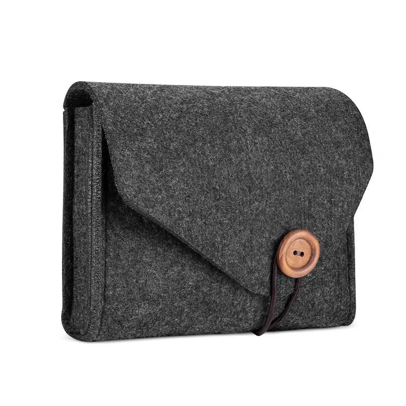 Portable Felt Storage Bag Outdoor Travel Digital Cable Electronics Accessories Organizer Charge Earphone Makeup Storage Pouches