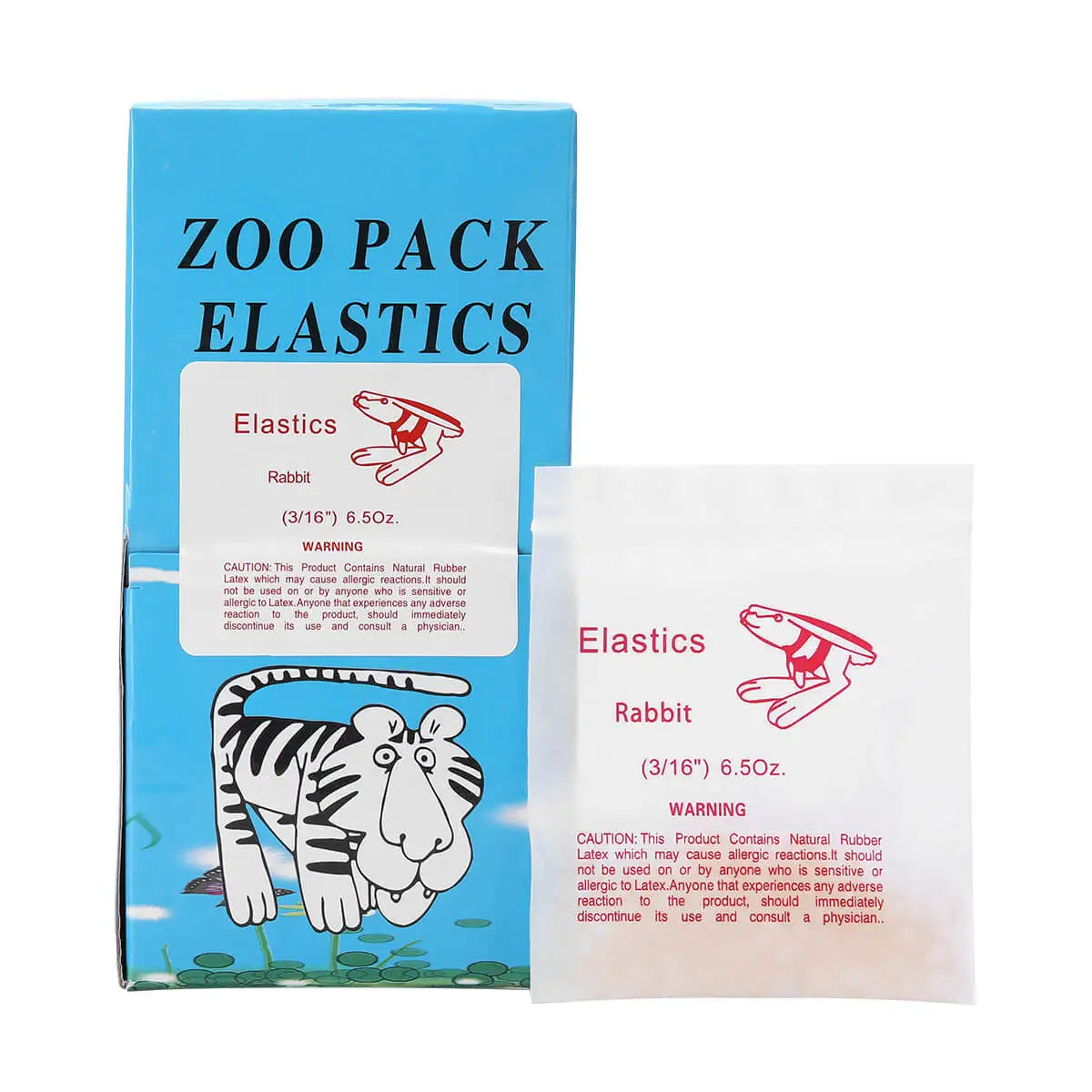 5000 Pcs/Box Dental Orthodontic Zoo Pack Elastics Rubber Bands High Quality Latex Braces Force 3.5/5.0/6.5 OZ