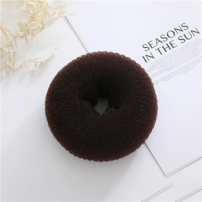 Donut Hair Bun Maker 3Colors Foam Sponge Bun Maker S/M/L Easy Ring Style Bun Hair Styling Tools Accessories For Girls Women