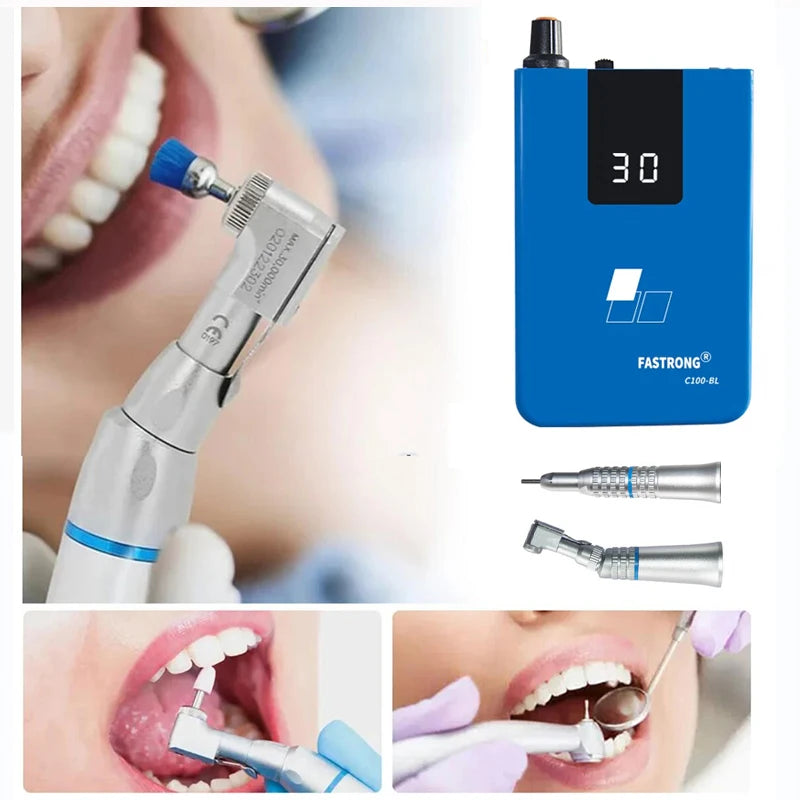 Lab Equipment Plaster Grinding Micromotor Polisher Dental E-Type Micro Motor Polishing Handpiece