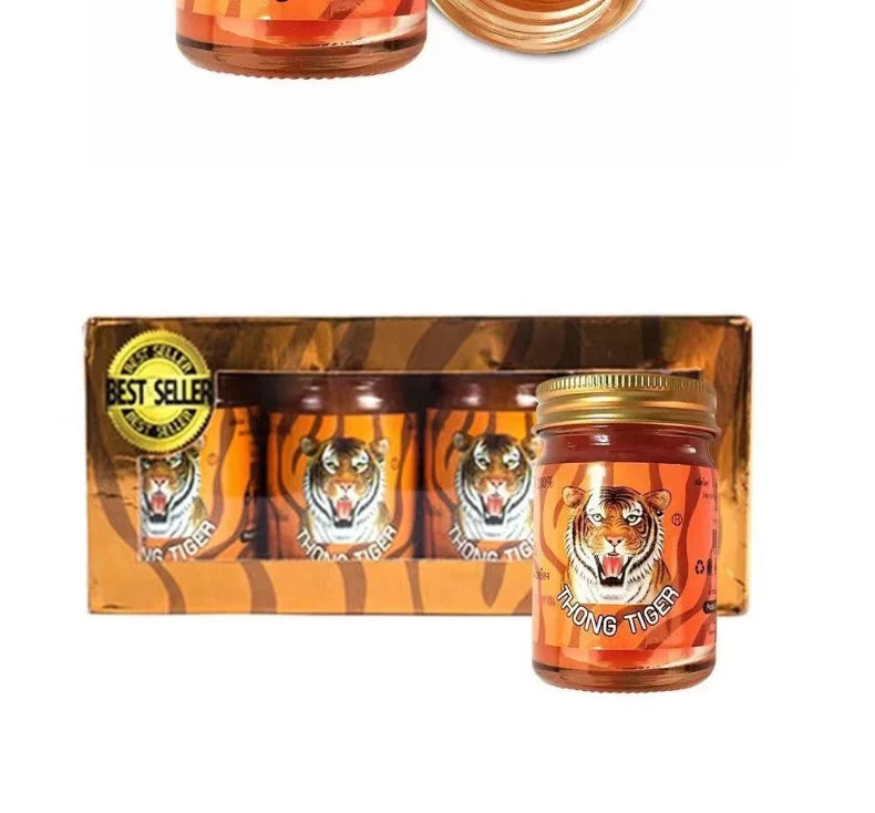 50g 100% Thai Tiger Balm Body Massage Cream Ointment Plaster Joint Arthritis Rheumatic Pain Patch Red Tiger Balm Cream Skin Care