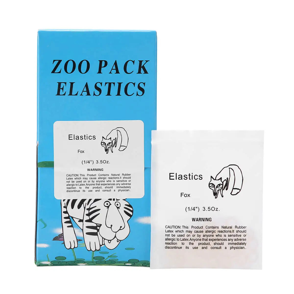 5000 Pcs/Box Dental Orthodontic Zoo Pack Elastics Rubber Bands High Quality Latex Braces Force 3.5/5.0/6.5 OZ