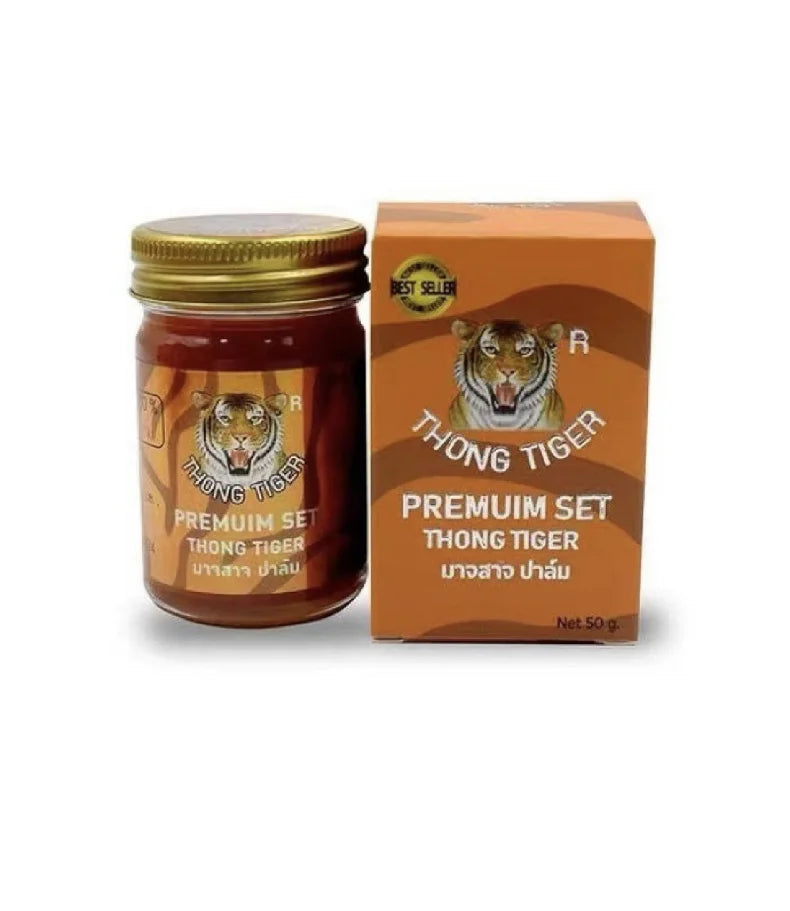 50g 100% Thai Tiger Balm Body Massage Cream Ointment Plaster Joint Arthritis Rheumatic Pain Patch Red Tiger Balm Cream Skin Care