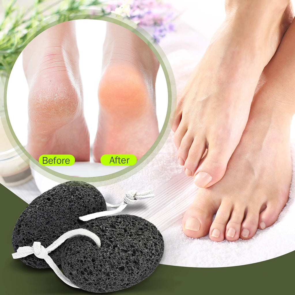 Hot Sale Pumice Lava Stone for Feet Dead Skin Corn Callus Remover Exfoliator Pedicure Tools With Gift Box