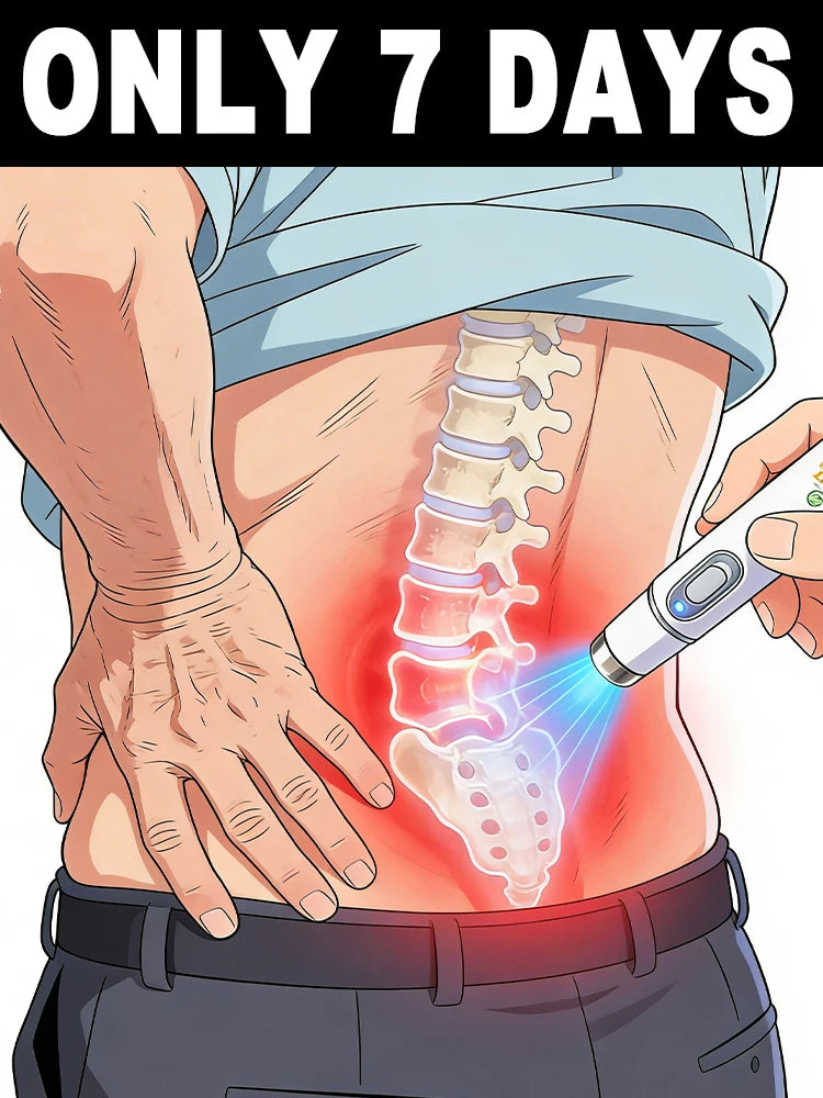 Shine it on—and let aches and pains quietly fade away.